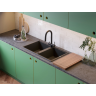 Мойка OMOIKIRI TEDORI 86-2-SA Tetogranit/бежевый 4993926